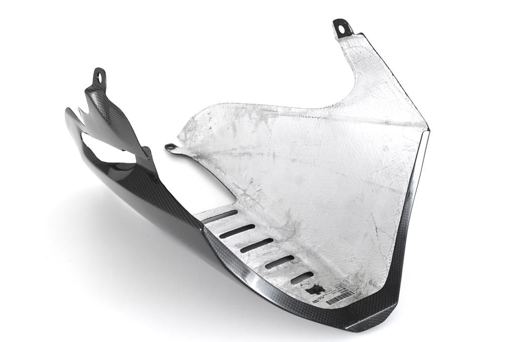 BELLY PAN - extension for underseat exhaust