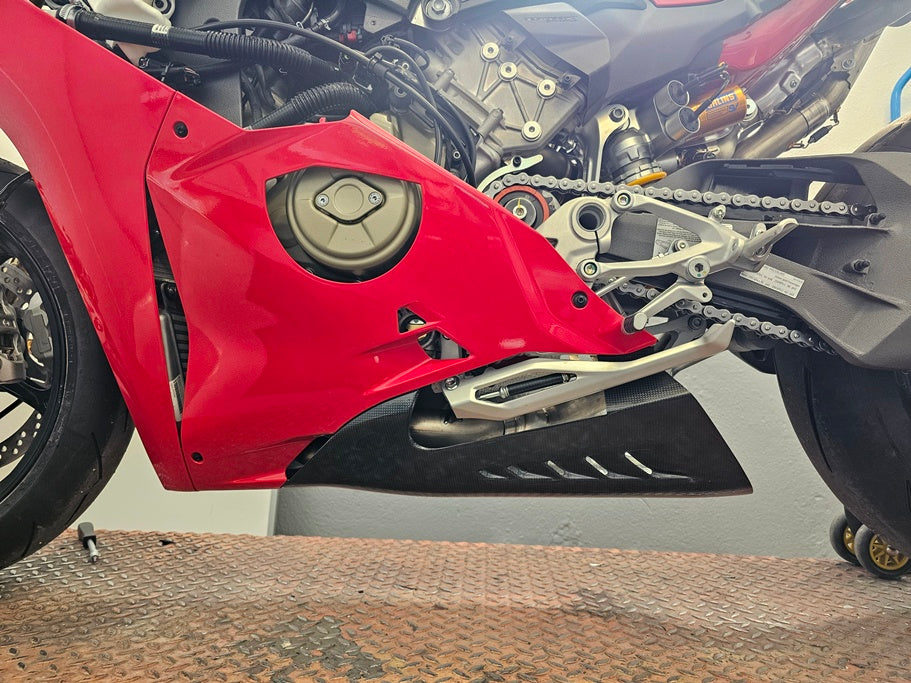 BELLY PAN - SLIP ON / FULL EXHAUST SYSTEM